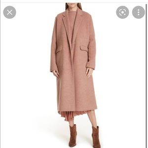 Vince Pink Wool Coat
